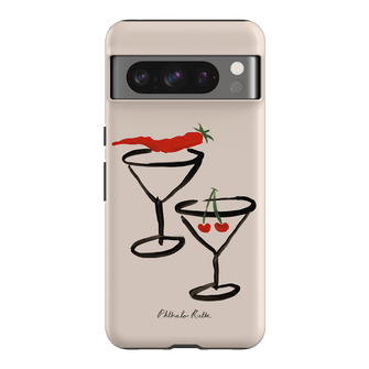 Chilli Cherry Printed Phone Cases by Phthalo Ruth - The Dairy