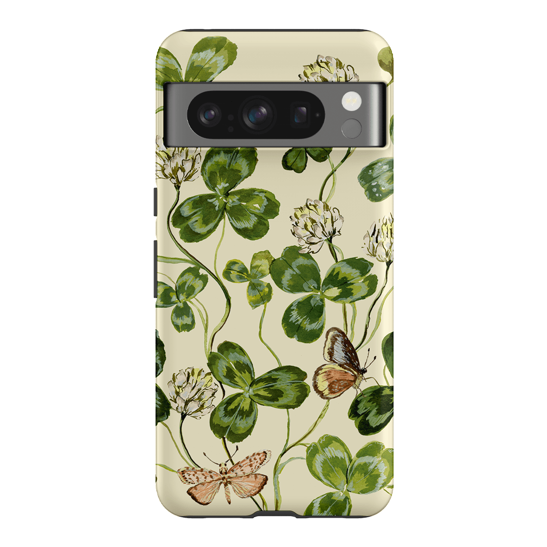 Clover & Butterflies Printed Phone Cases Google Pixel 8 Pro / Armoured by Ellie Mae - The Dairy