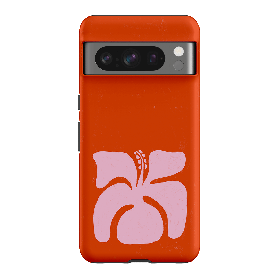 Hibiscus Crush Printed Phone Cases Google Pixel 8 Pro / Armoured by Marie Faurrite - The Dairy