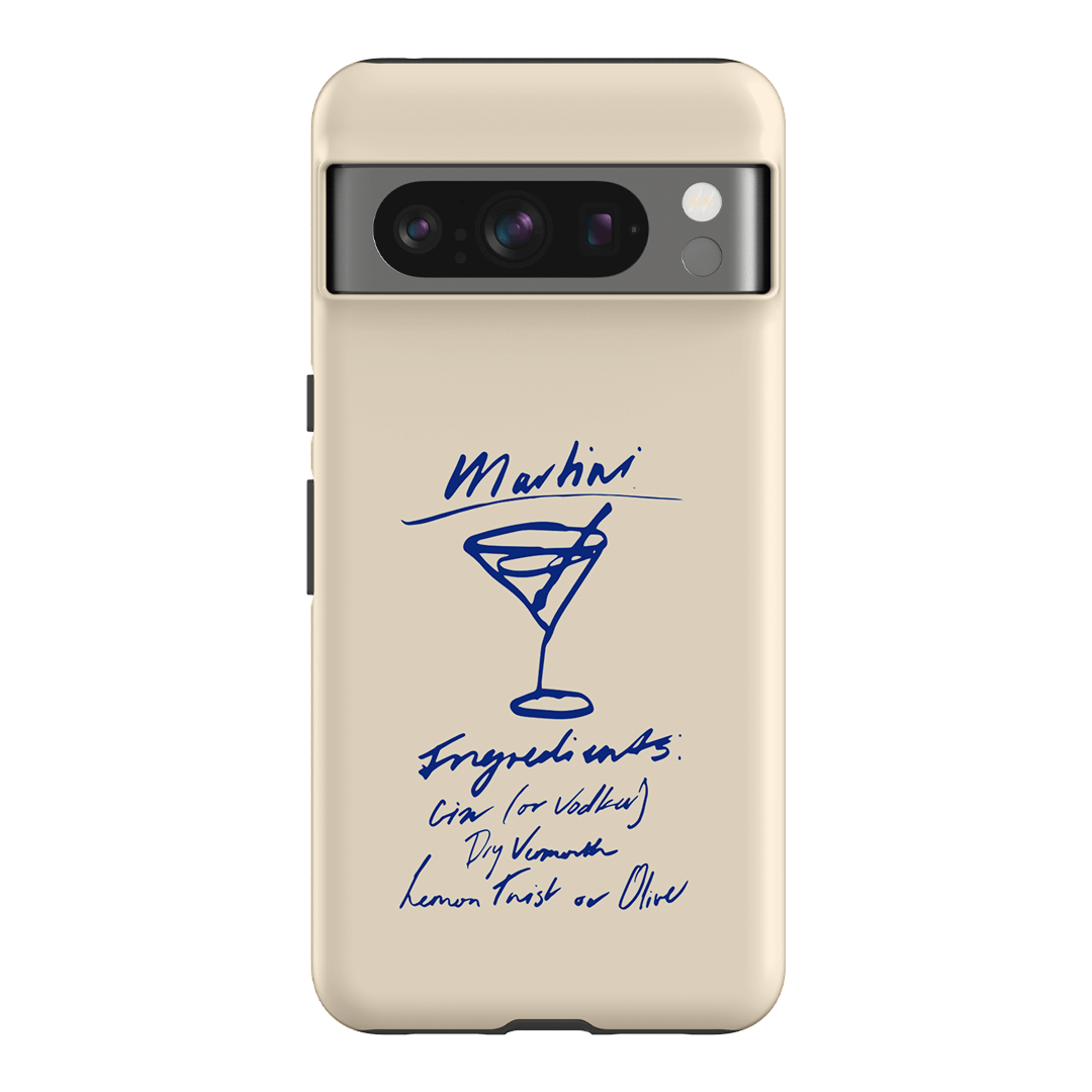 Martini Mood Cream Printed Phone Cases Google Pixel 8 Pro / Armoured by The Dairy - The Dairy