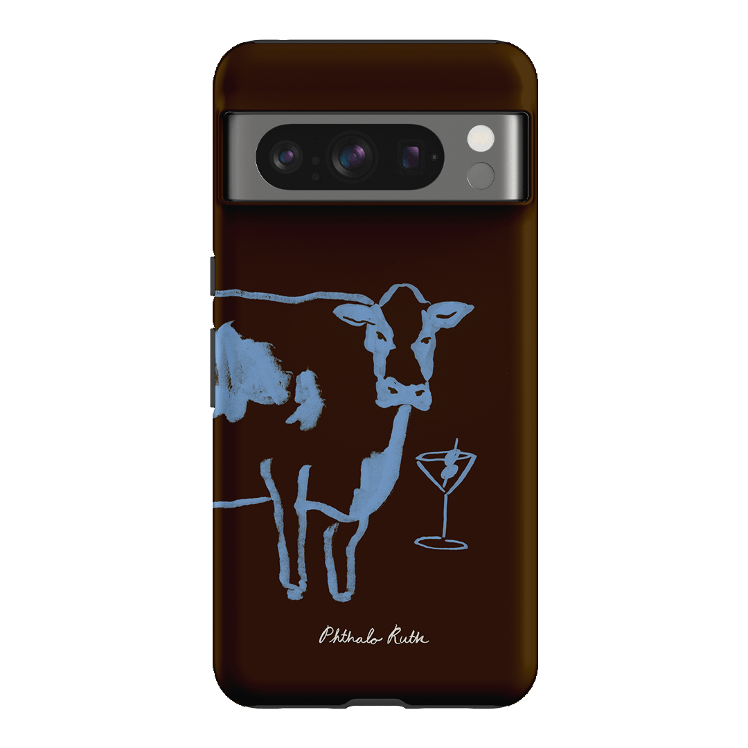 Mootini Espresso Printed Phone Cases Google Pixel 8 Pro / Armoured by Phthalo Ruth - The Dairy