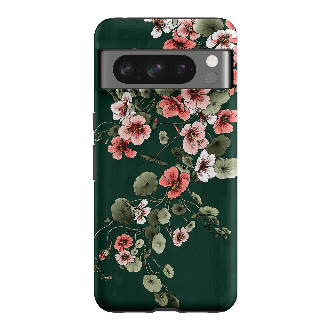 Nasturtium Printed Phone Cases Google Pixel 8 Pro / Armoured by Typoflora - The Dairy