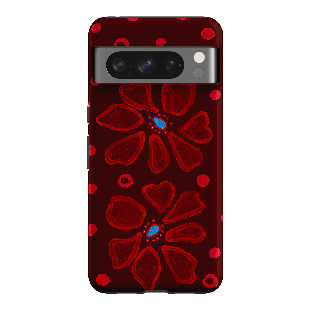 Painted Petal Rouge Printed Phone Cases Google Pixel 8 Pro / Armoured by BG. Studio - The Dairy