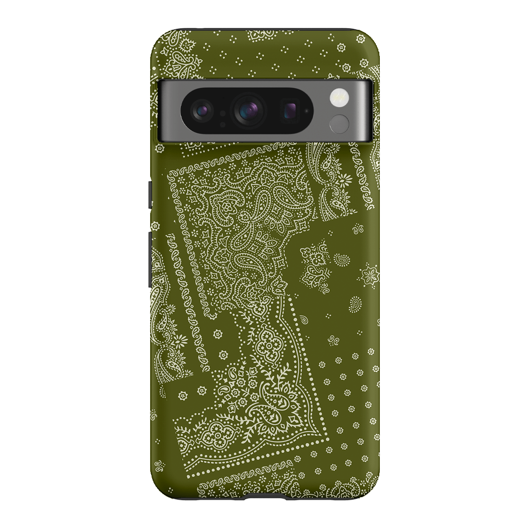 Paisley Fern Printed Phone Cases Google Pixel 8 Pro / Armoured by The Dairy - The Dairy