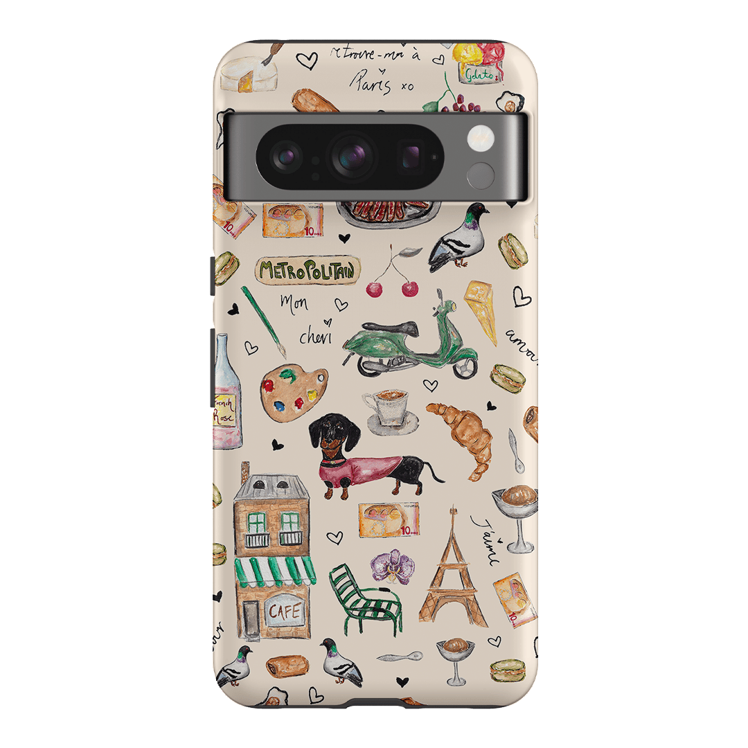 Parisian Daydream Printed Phone Cases Google Pixel 8 Pro / Armoured by BG. Studio - The Dairy