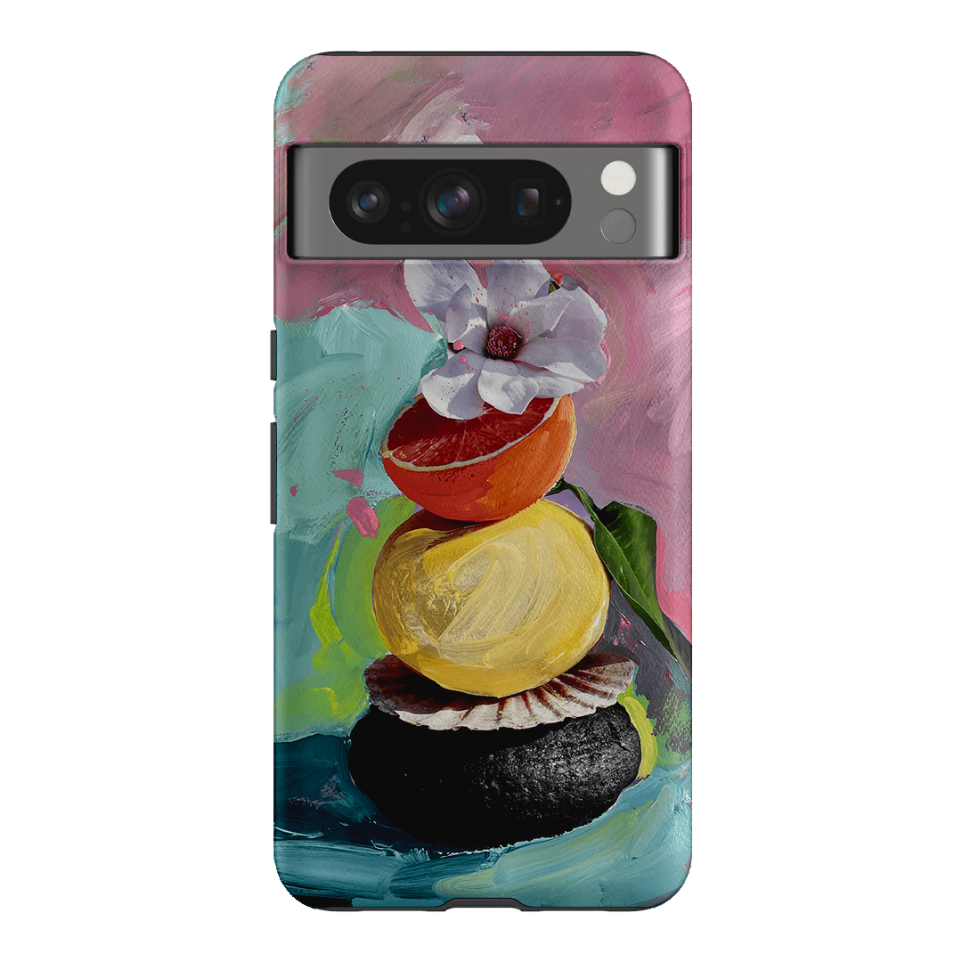 Pink Splash Printed Phone Cases Google Pixel 8 Pro / Armoured by Nicole Nelius - The Dairy