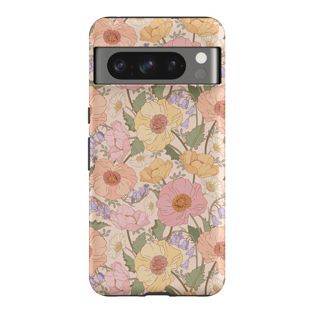 Spring Poppy Printed Phone Cases Google Pixel 8 Pro / Armoured by Kasiags Art - The Dairy