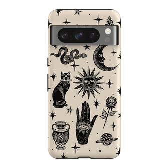 Astro Flash Beige Printed Phone Cases Google Pixel 8 Pro / Armoured by Veronica Tucker - The Dairy
