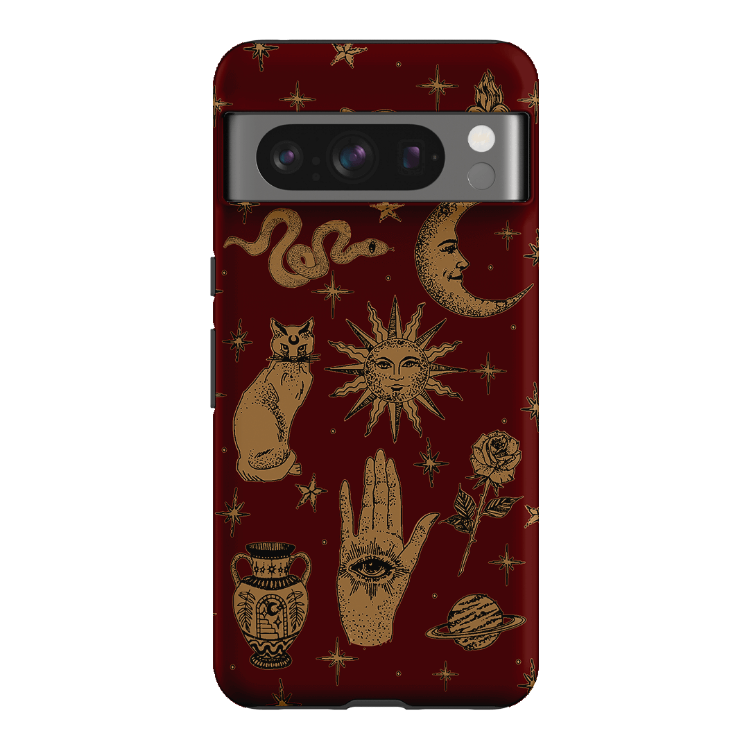 Astro Flash Red Printed Phone Cases Google Pixel 8 Pro / Armoured by Veronica Tucker - The Dairy