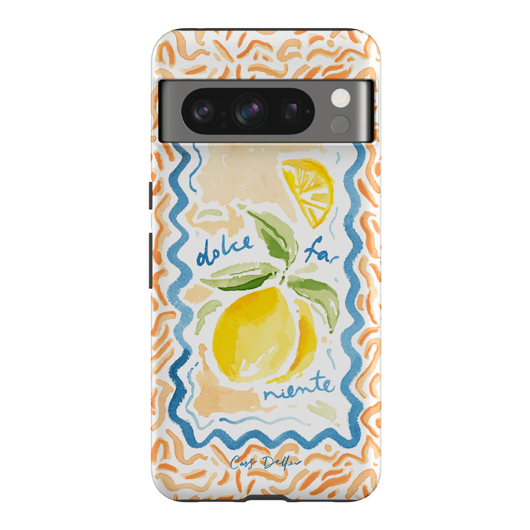 Dolce Far Niente Printed Phone Cases Google Pixel 8 Pro / Armoured by Cass Deller - The Dairy