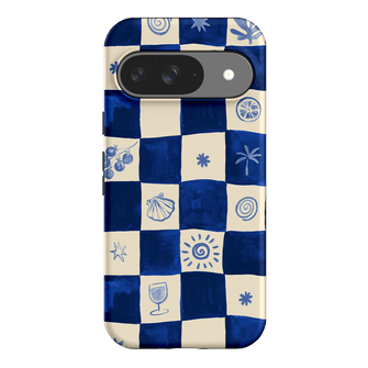 Afternoon Mezze Azure Printed Phone Cases Google Pixel 9 / Armoured by Charlie Taylor - The Dairy