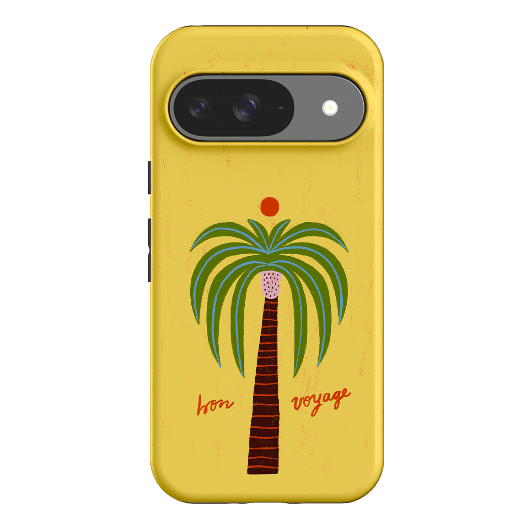 Bon Voyage Yellow Printed Phone Cases Google Pixel 9 / Armoured by Marie Faurrite - The Dairy