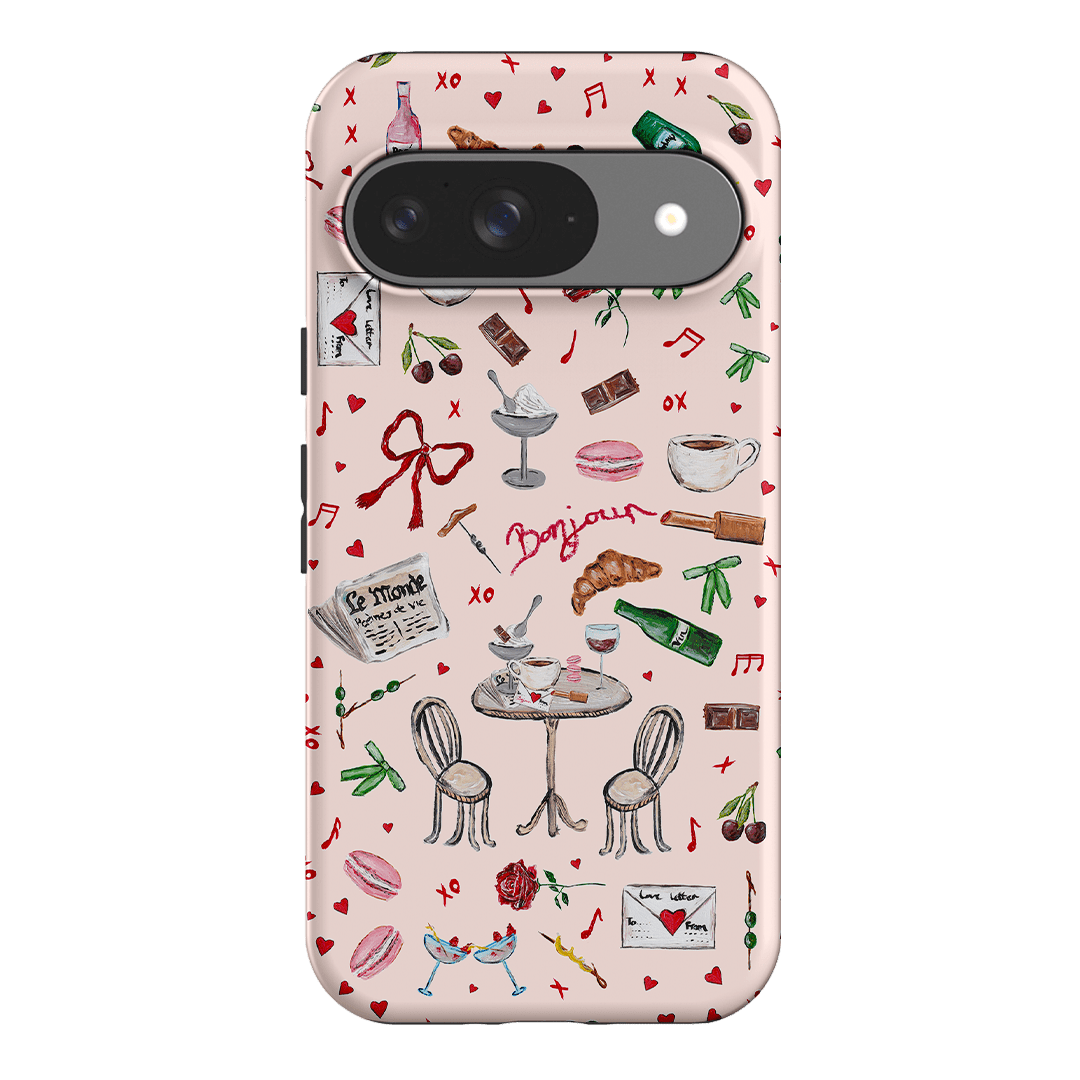 Bonjour Printed Phone Cases Google Pixel 9 / Armoured by BG. Studio - The Dairy