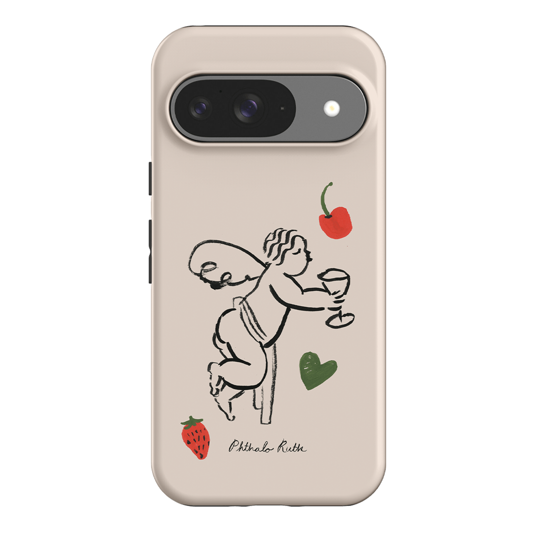 Cherub Printed Phone Cases Google Pixel 9 / Armoured by Phthalo Ruth - The Dairy