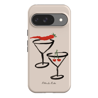 Chilli Cherry Printed Phone Cases by Phthalo Ruth - The Dairy