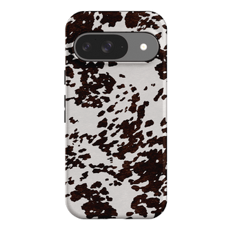 Cowhide Charm Printed Phone Cases Google Pixel 9 / Armoured by The Dairy - The Dairy