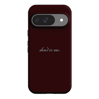 Don't CC Me Fancy Printed Phone Cases Google Pixel 9 / Armoured by The Dairy - The Dairy