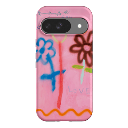 Flowers Printed Phone Cases Google Pixel 9 / Armoured by Kate Eliza - The Dairy