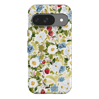 Garden Strawberries Printed Phone Cases Google Pixel 9 / Armoured by Ellie Mae - The Dairy