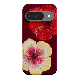 Hibiscus Flower Printed Phone Cases Google Pixel 9 / Armoured by BG. Studio - The Dairy