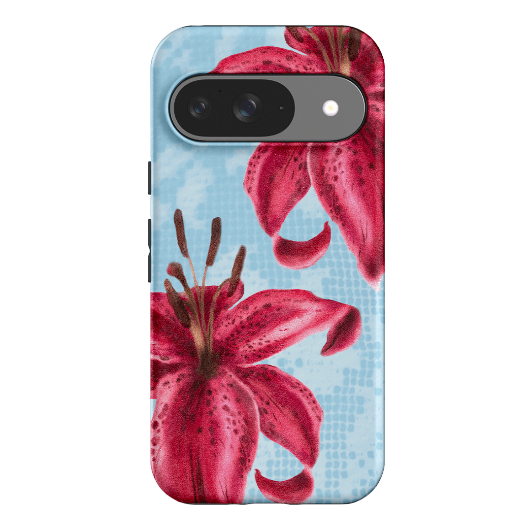 Lillies Printed Phone Cases Google Pixel 9 / Armoured by Sally Hungerford - The Dairy