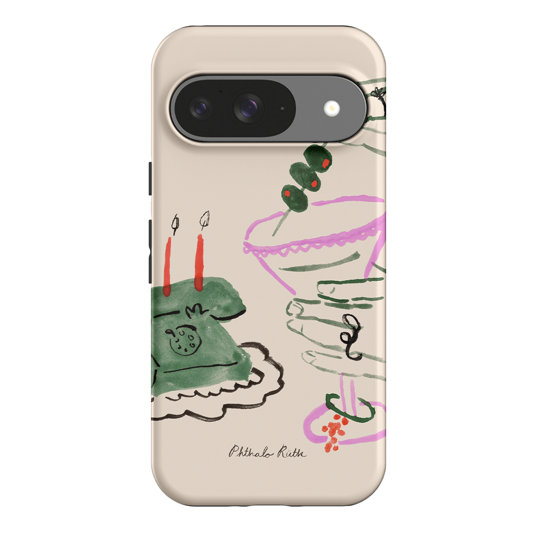 Martini Party Printed Phone Cases Google Pixel 9 / Armoured by Phthalo Ruth - The Dairy