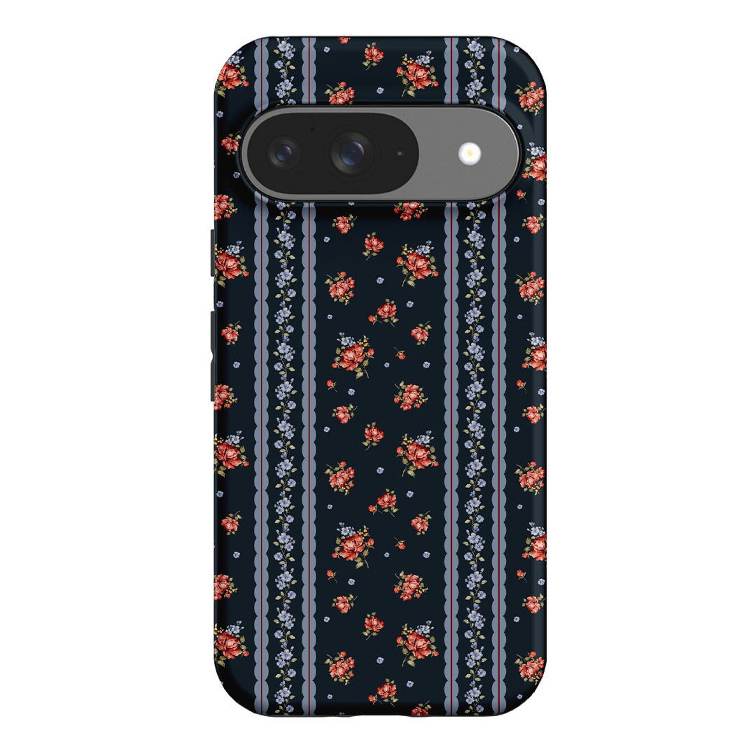 Midnight Stripe Printed Phone Cases Google Pixel 9 / Armoured by Kasiags Art - The Dairy