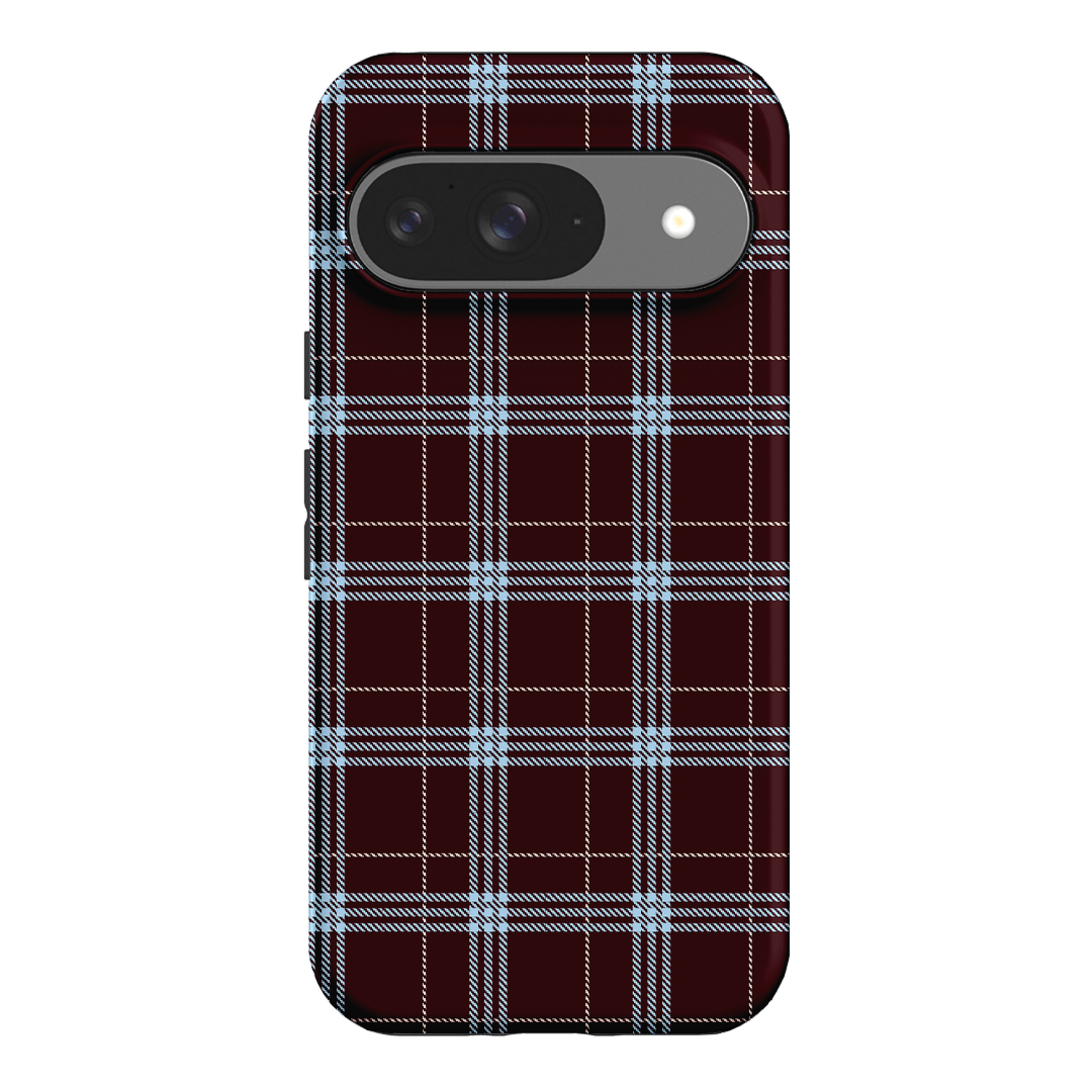 Mocha Plaid Printed Phone Cases Google Pixel 9 / Armoured by The Dairy - The Dairy