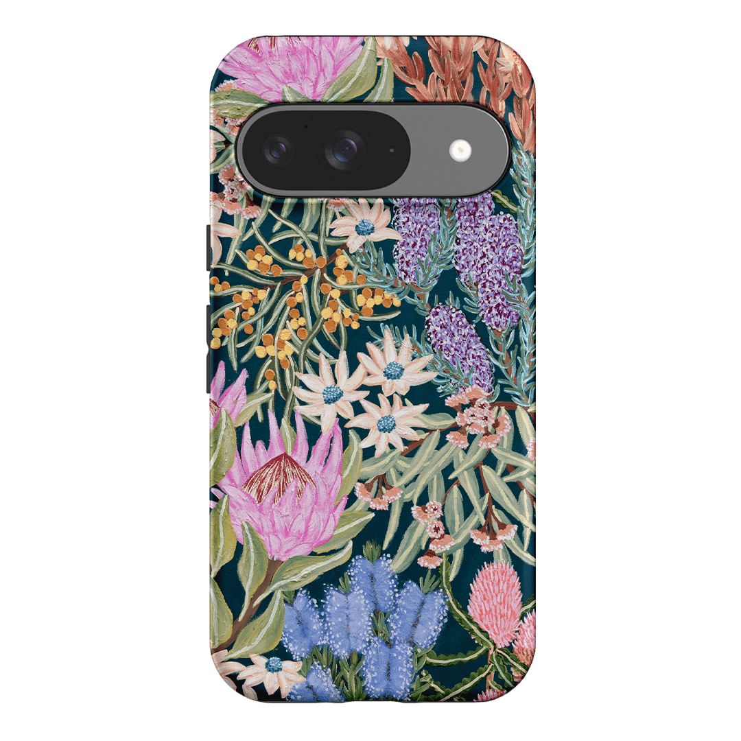 Moonlit Floral Printed Phone Cases Google Pixel 9 / Armoured by Amy Gibbs - The Dairy