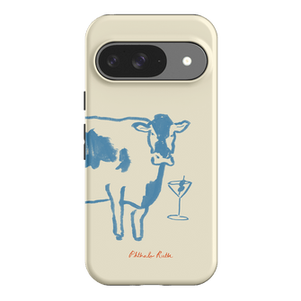 Mootini Blue Printed Phone Cases by Phthalo Ruth - The Dairy