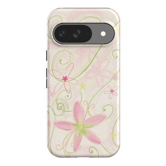 Swirl Pink Printed Phone Cases Google Pixel 9 / Armoured by Kayla Carr - The Dairy
