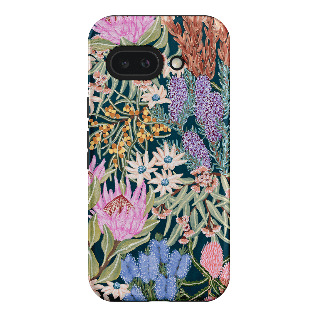 Moonlit Floral Printed Phone Cases Google Pixel 9A / Armoured by Amy Gibbs - The Dairy
