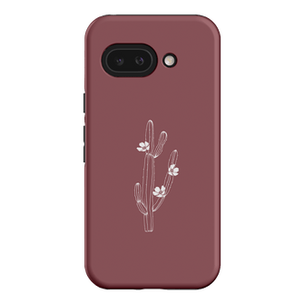 Cactus Flower Printed Phone Cases Google Pixel 9A / Armoured by Typoflora - The Dairy