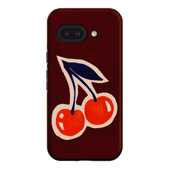 Cherries Printed Phone Cases Google Pixel 9A / Armoured by Studio Bon - The Dairy