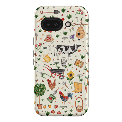 Farm Stay Printed Phone Cases Google Pixel 9A / Armoured by BG. Studio - The Dairy