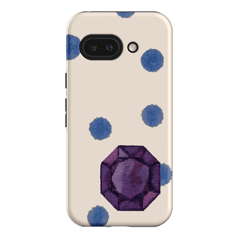 February Amethyst Printed Phone Cases Google Pixel 9A / Armoured by Joiana - The Dairy