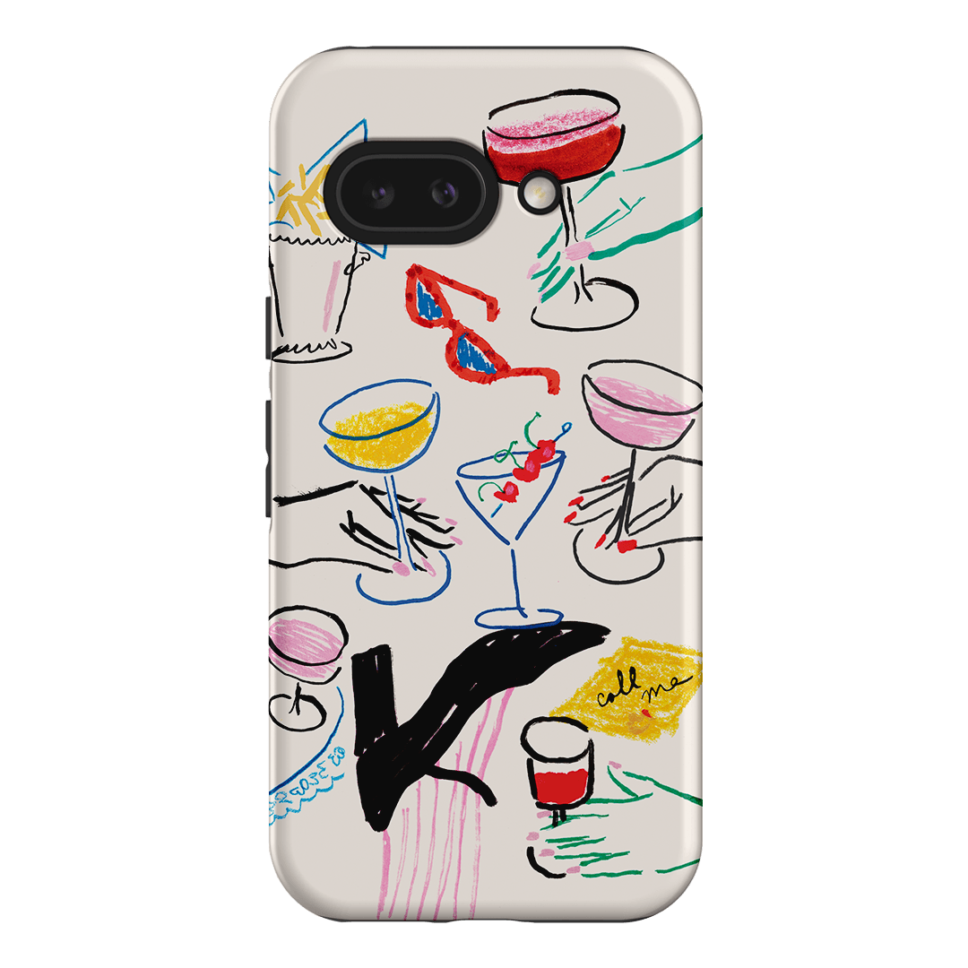 Girls Night Out Printed Phone Cases Google Pixel 9A / Armoured by Phthalo Ruth - The Dairy