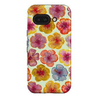 Hibiscus Holiday Sorbet Printed Phone Cases Google Pixel 9A / Armoured by BG. Studio - The Dairy