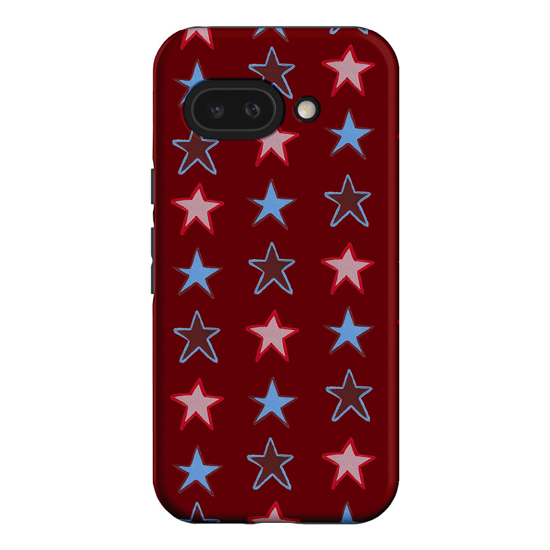 Lucky Stars Rouge Printed Phone Cases Google Pixel 9A / Armoured by BG. Studio - The Dairy