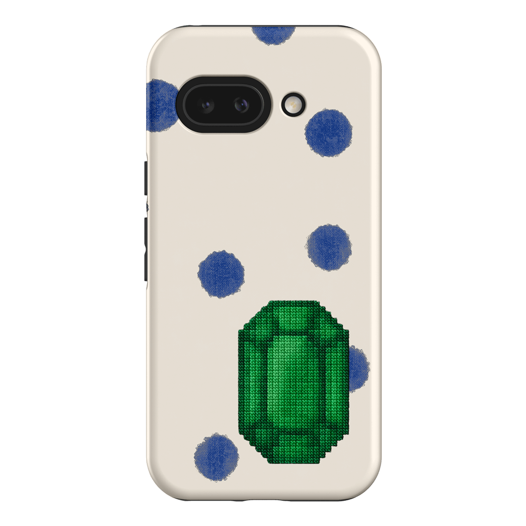 May Emerald Printed Phone Cases Google Pixel 9A / Armoured by Joiana - The Dairy