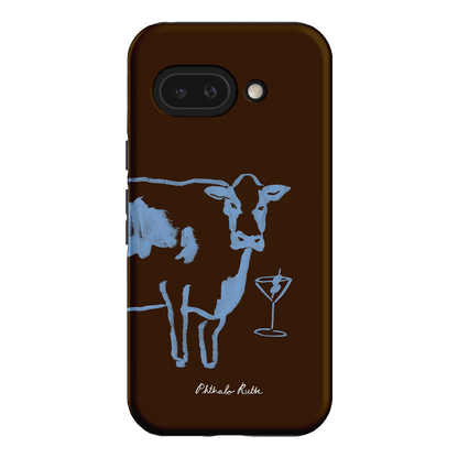 Mootini Espresso Printed Phone Cases Google Pixel 9A / Armoured by Phthalo Ruth - The Dairy