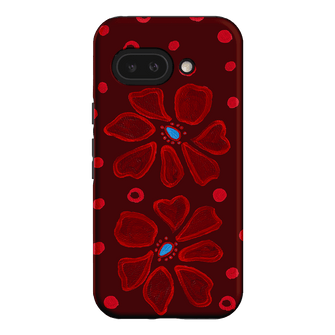 Painted Petal Rouge Printed Phone Cases Google Pixel 9A / Armoured by BG. Studio - The Dairy