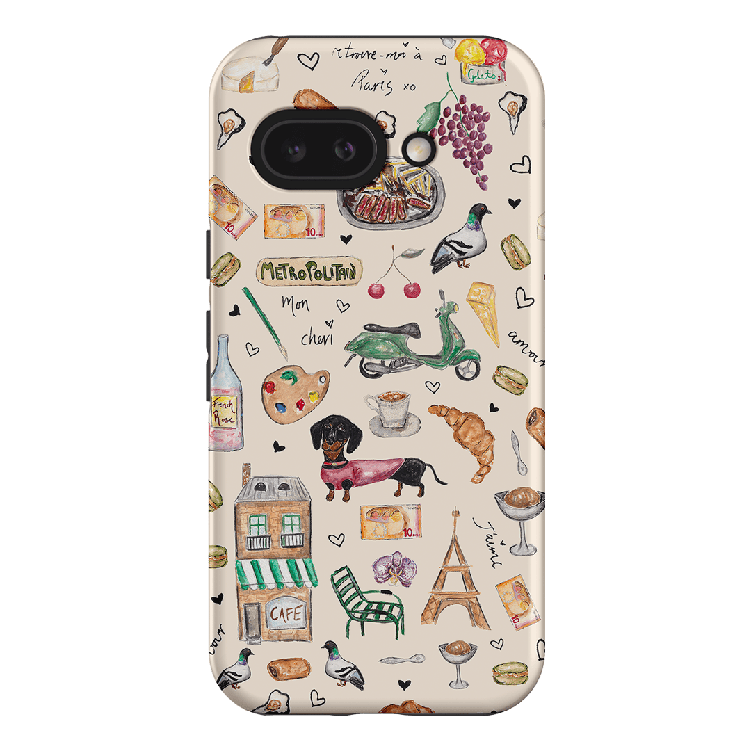 Parisian Daydream Printed Phone Cases Google Pixel 9A / Armoured by BG. Studio - The Dairy