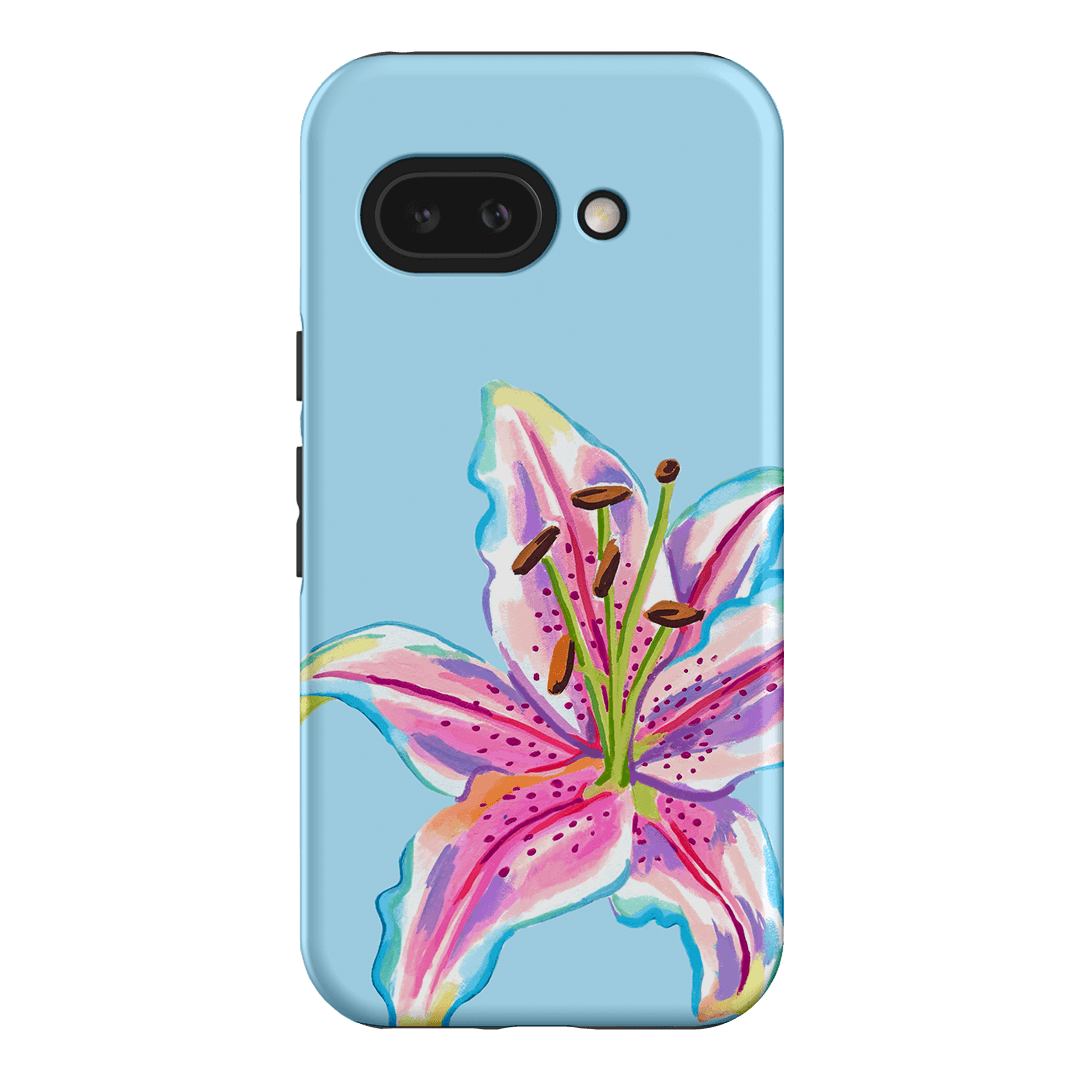 Sky Lily Printed Phone Cases Google Pixel 9A / Armoured by Femke Studio - The Dairy