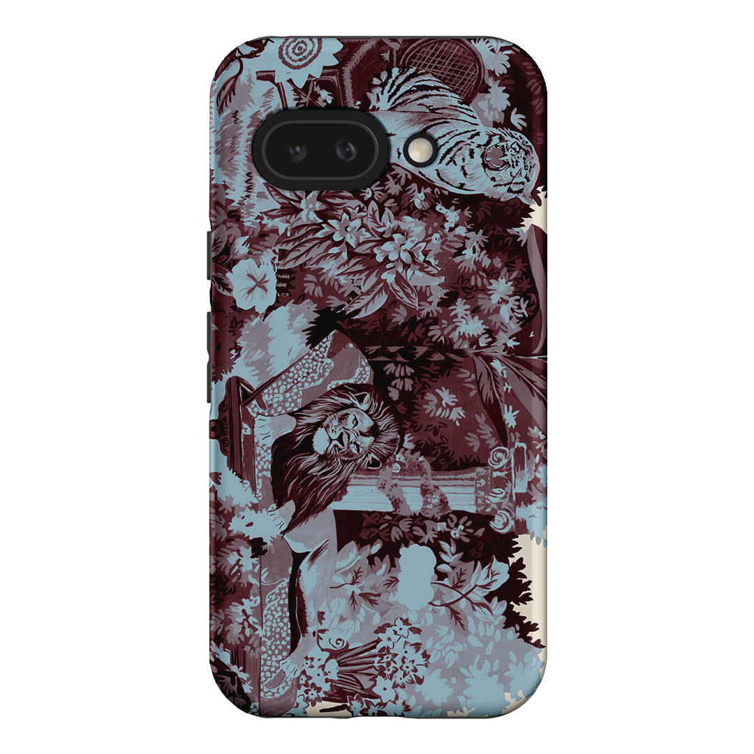 Tippi Blue Printed Phone Cases Google Pixel 9A / Armoured by Desmond & Dempsey - The Dairy