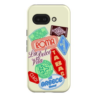 Well Travelled Printed Phone Cases Google Pixel 9A / Armoured by The Dairy - The Dairy