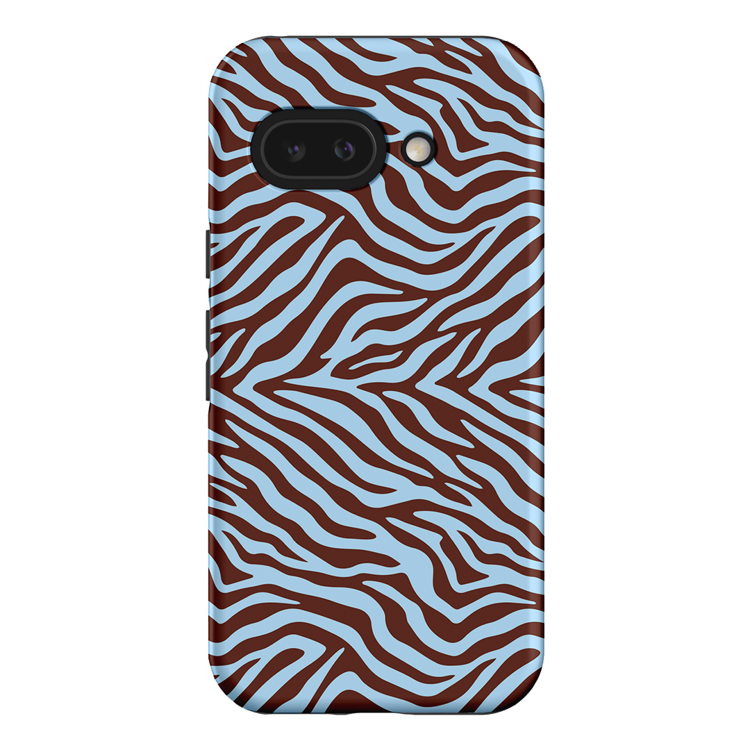 Zebra Haze Printed Phone Cases Google Pixel 9A / Armoured by The Dairy - The Dairy
