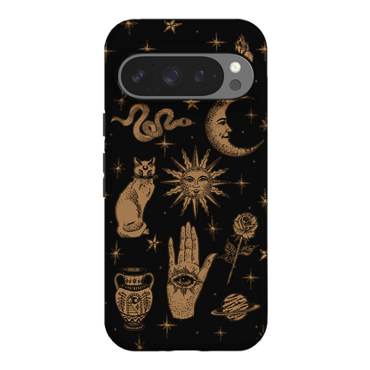 Astro Flash Noir Printed Phone Cases Google Pixel 9 Pro / Armoured by Veronica Tucker - The Dairy