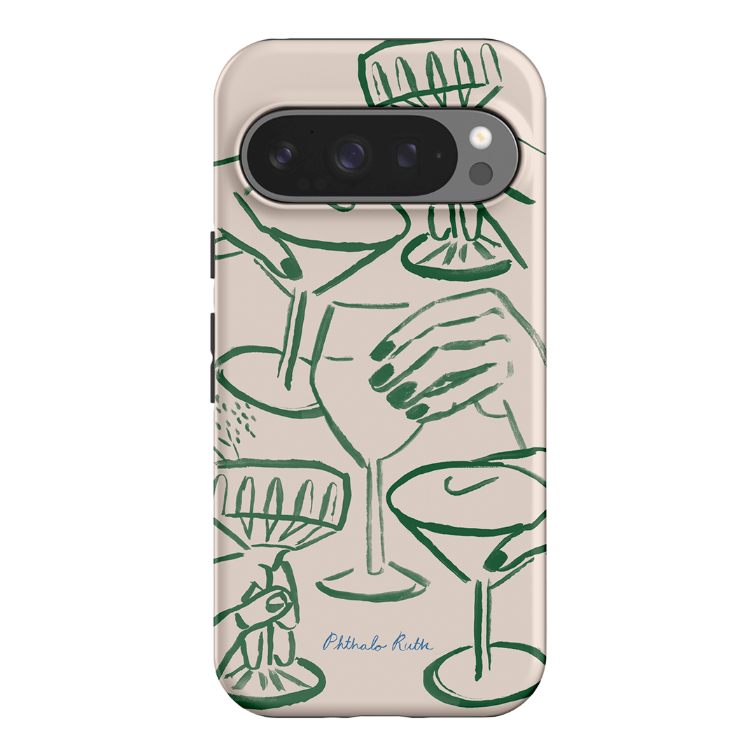 Cheers Printed Phone Cases Google Pixel 9 Pro / Armoured by Phthalo Ruth - The Dairy