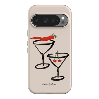 Chilli Cherry Printed Phone Cases by Phthalo Ruth - The Dairy